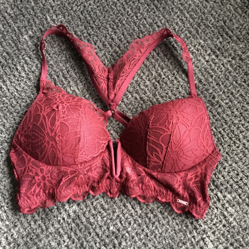 VS Pink bralette.
